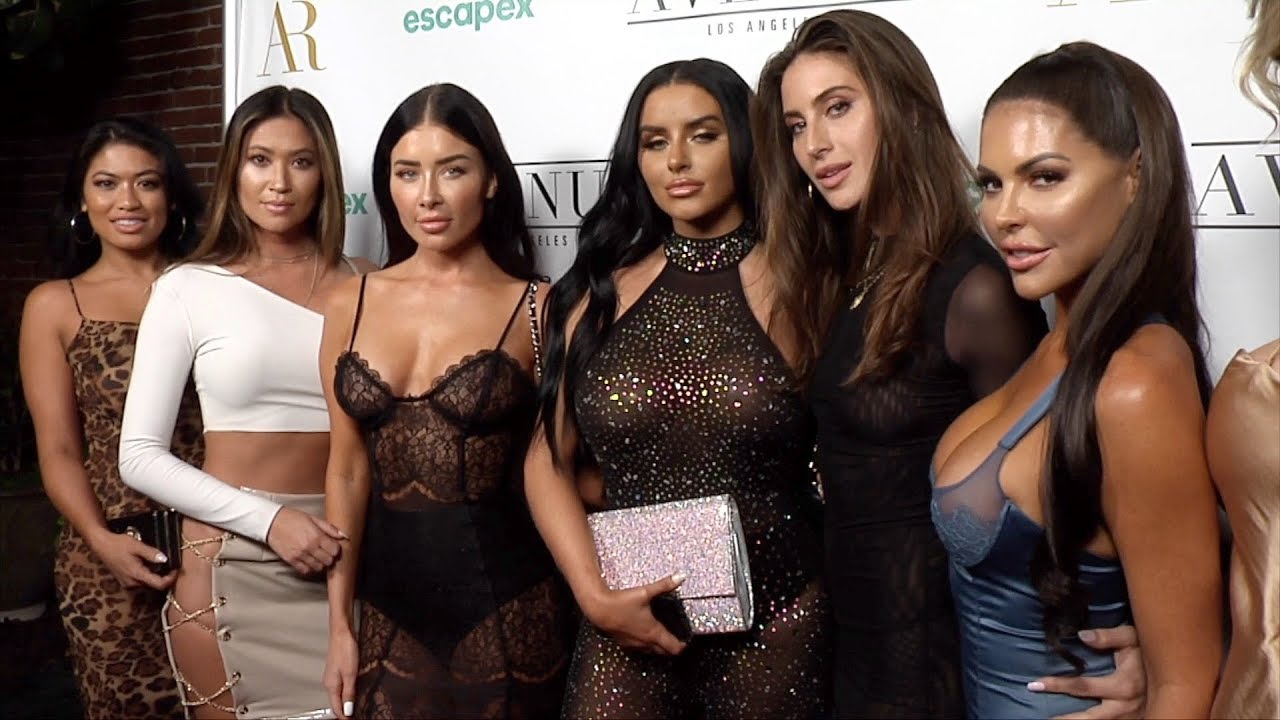 Abigail Ratchford's Personal App Launch Party Red Carpet