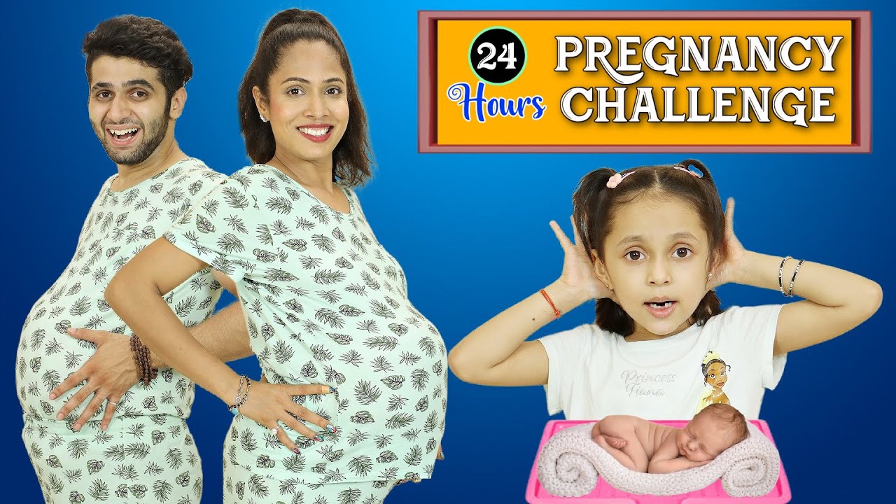 SHRUTİ HUİ PREGNANT | 24 HOURS PREGNANCY CHALLENGE | SHRUTİARJUNANAND