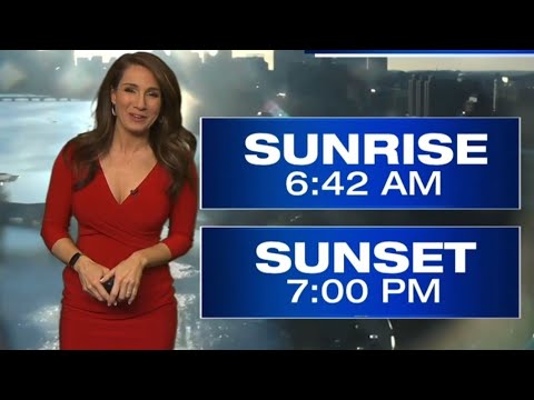 Shiri Spear weather amazing cleavage sexy red dress