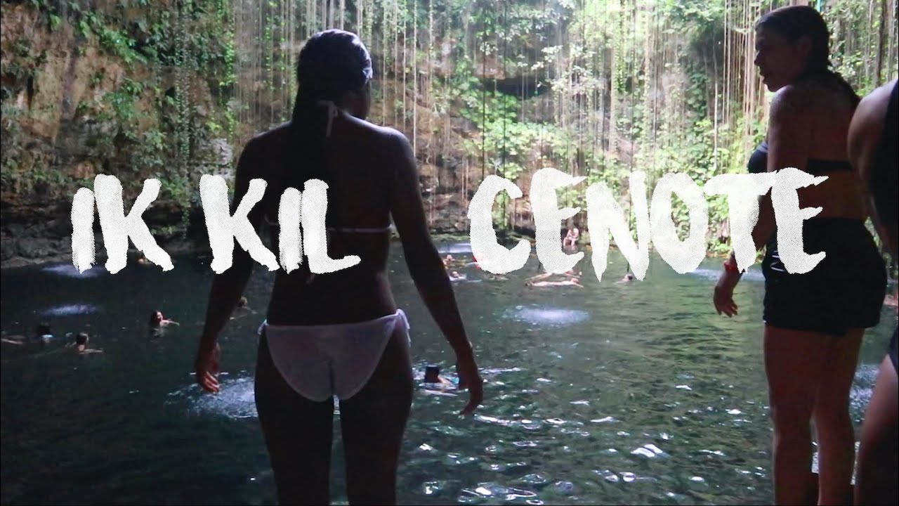 Beautiful girls in Mexico IK KIL Cenote