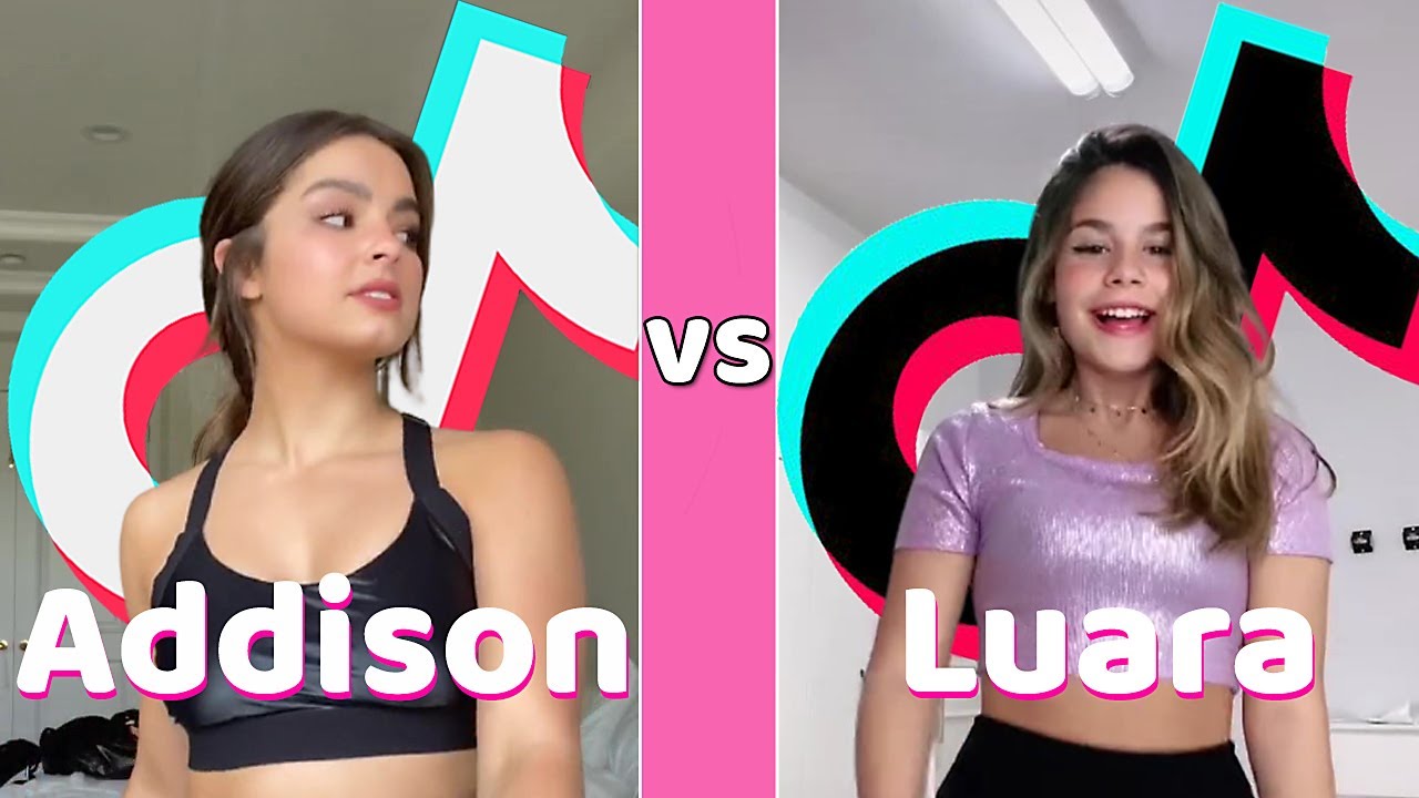 Addison Rae Vs Luara Fonseca Dances Compilation