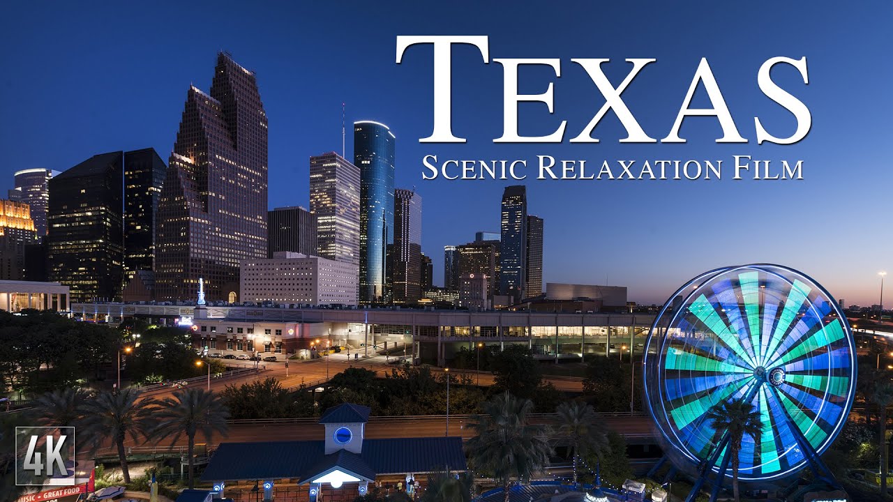 Texas 4K Scenic Relaxation Film | Texan Drone Scenery with Calming Music | #Texas4K #TexasDroneVideo
