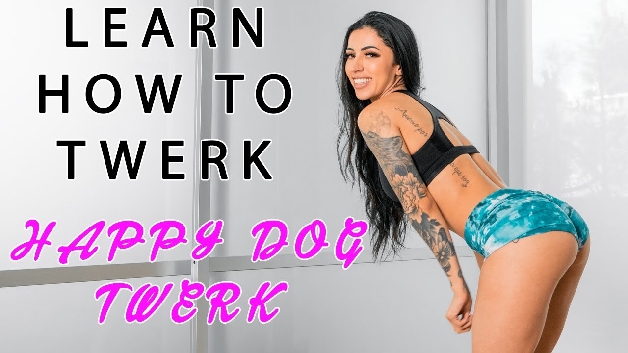 learn to tWerk! tWerkıng for begınners | sıde to sıde shake aka happy dog tWerk