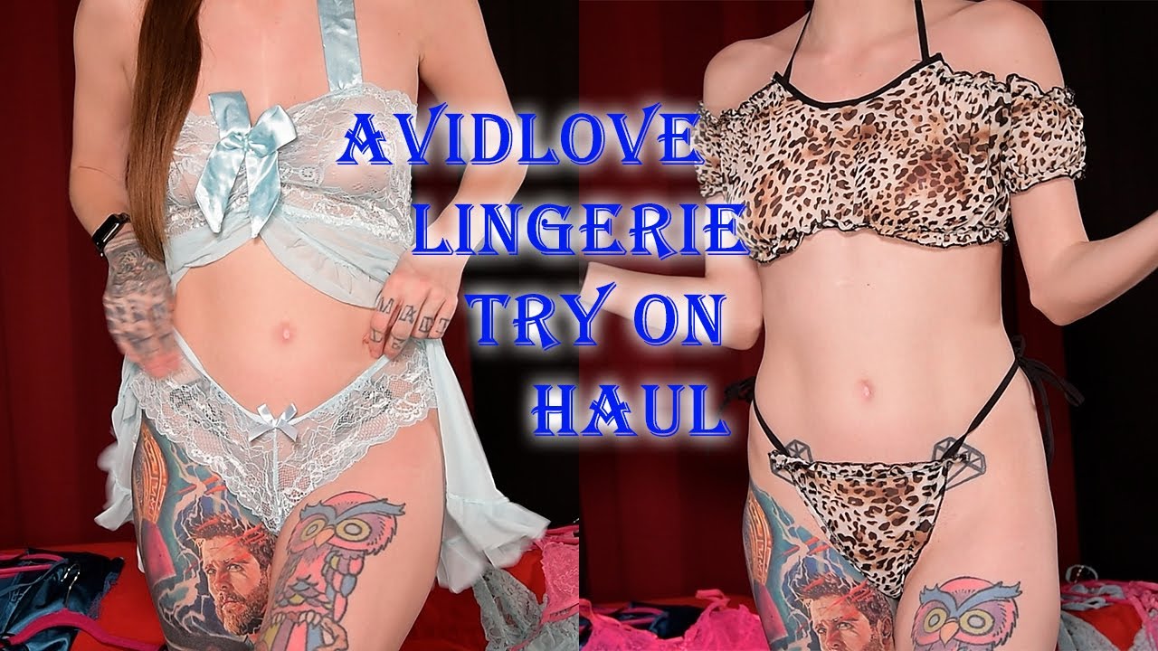 AvidLove Lingerie Try on Haul