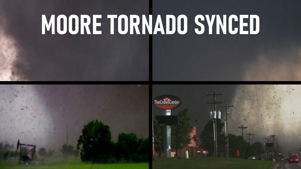 2013 Moore EF5 Tornado Synced