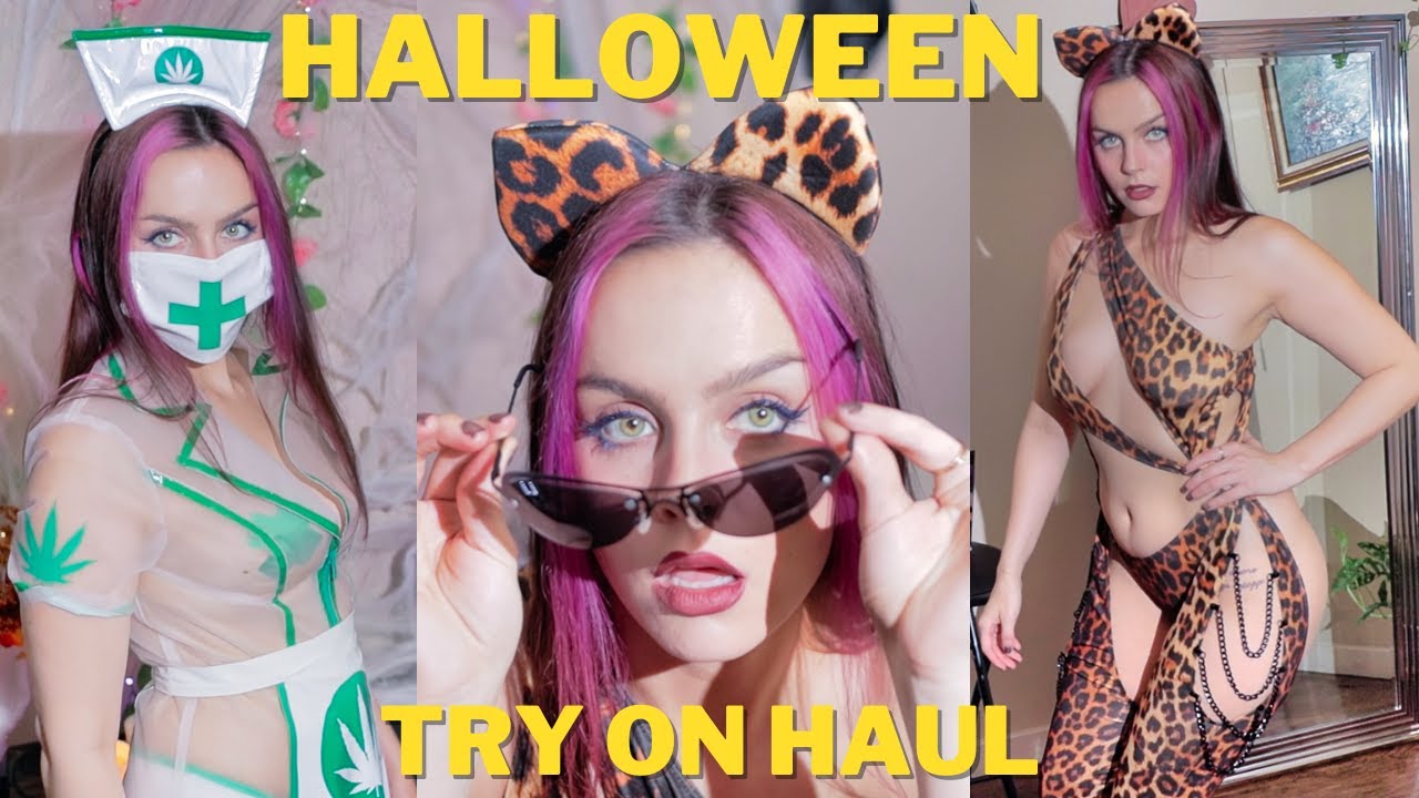 My 1st Halloween Costume Try On Haul | Dolls Kill Video 9