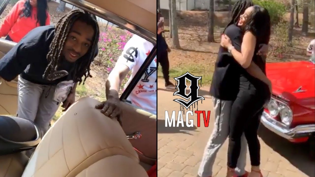 Quavo Gets A Classic Impala From Boo Saweetie For His Birthday!