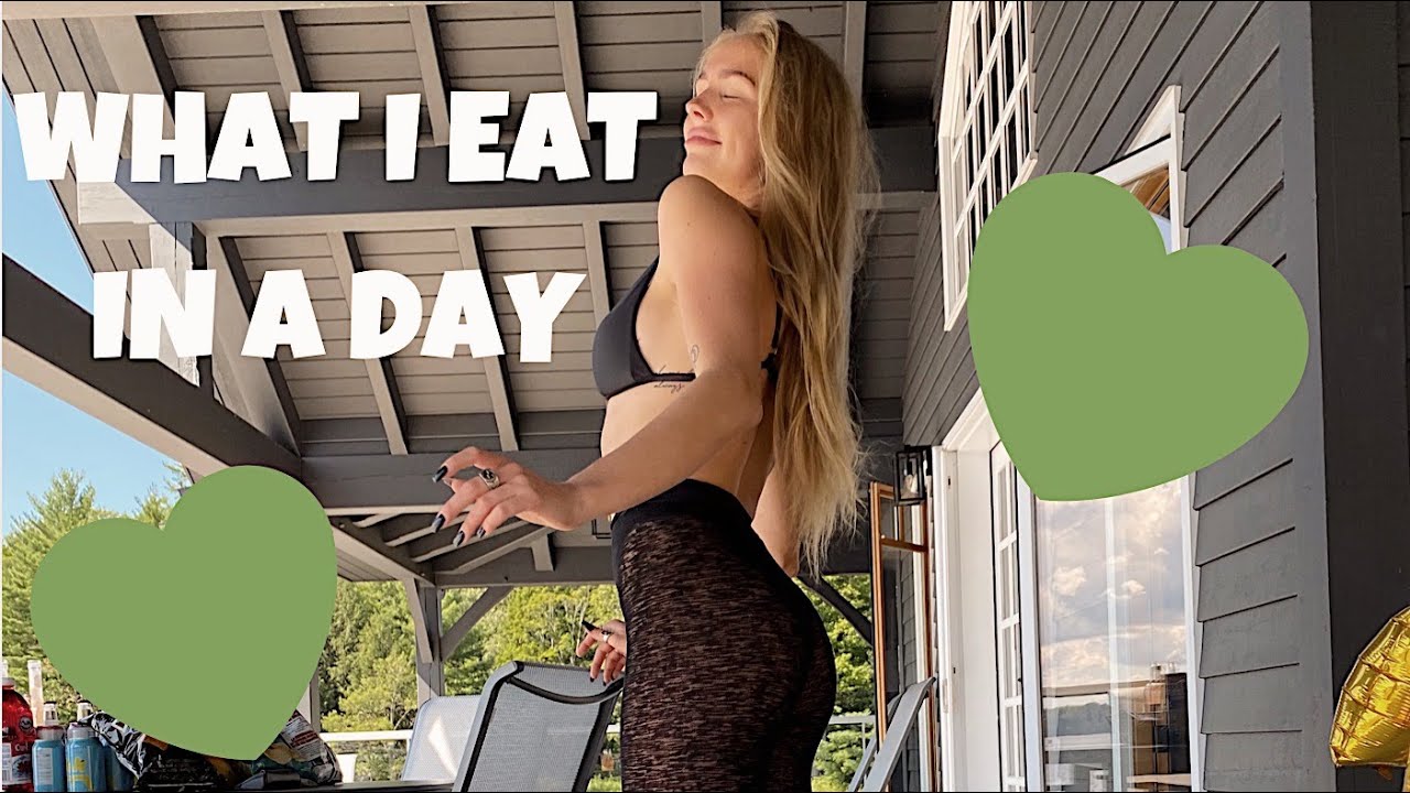 what I eat in a day / EATING HEALTHIER
