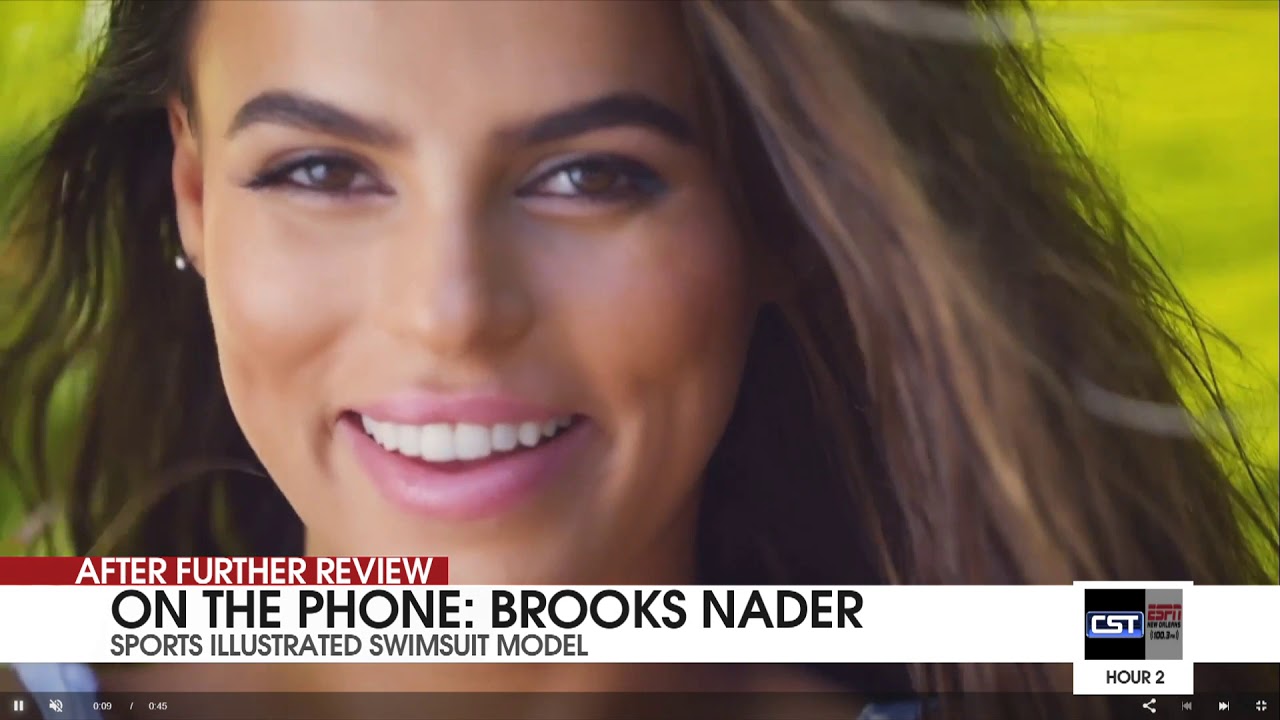 Brooks Nader describes being selected for SI Swimsuit