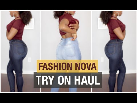 FASHION NOVA TRY ON HAUL | HIGH WAISTED JEANS THAT FIT