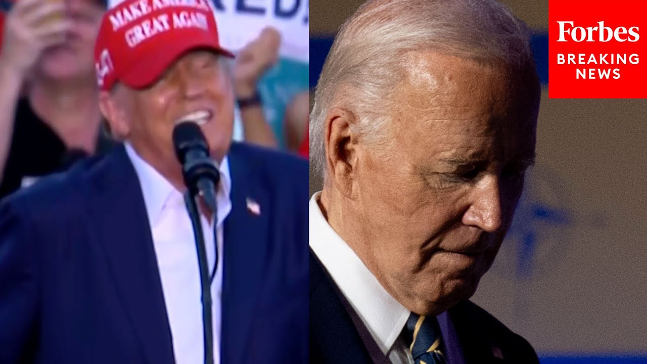 VIRAL MOMENT: Trump Challenges Biden To Another Debate—And A Golf Match—At Miami  Florida  Rally