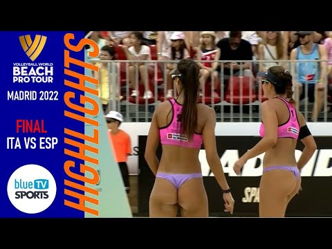 beach volleyball,plaj voleybolu,Beach Volley World Tour PRO 2022 Madrid • Final   Highlights