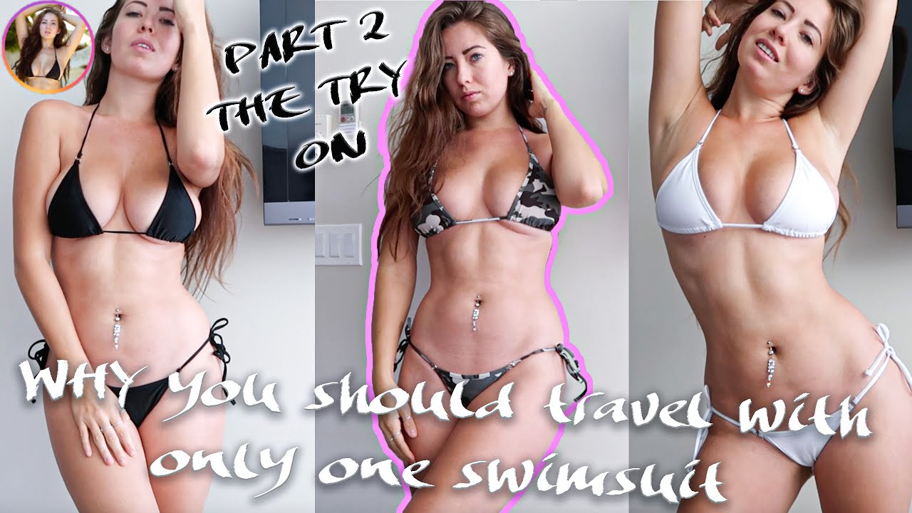 Why you should travel with ONLY one swimsuit - PART 2 THE TRY ON