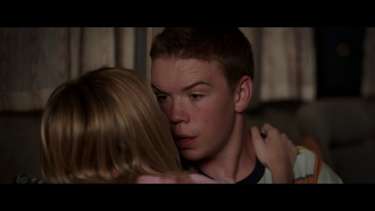 We're the Millers. The best moment. Jenifer Aniston kiss with Emma Roberts and Will Poulter