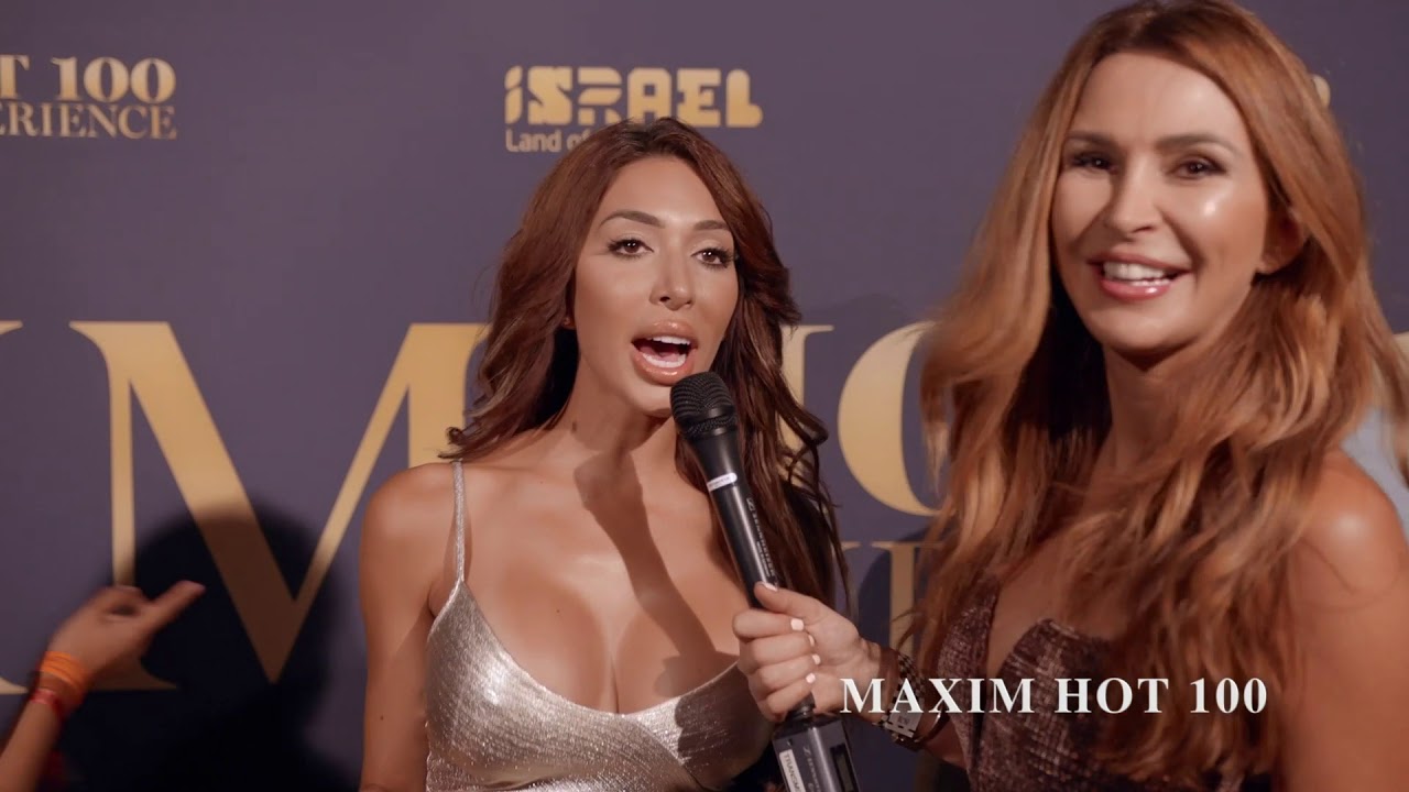 Out and About Rosanna interviews reality star Farrah Abraham at the Maxim hot 100