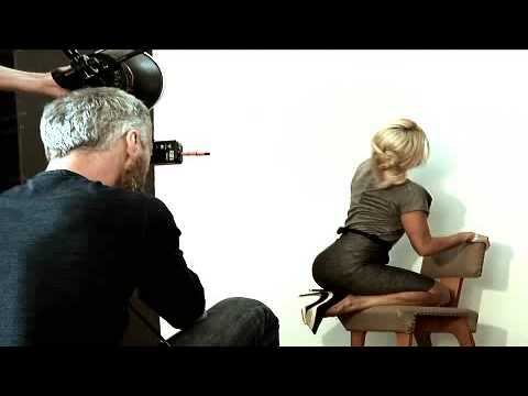 Behind the scenes with Pamela Anderson