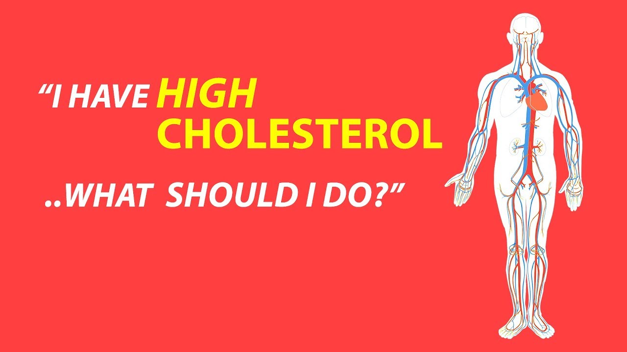 I HAVE HİGH CHOLESTEROL.. WHAT SHOULD I DO?