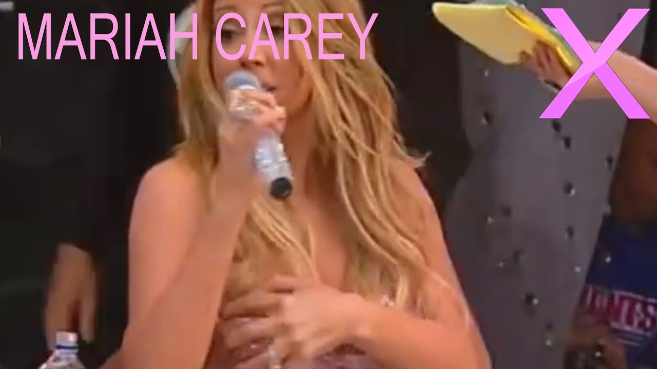 MARİAH CAREY'S DRESS COMES OFF ON LİVE TV