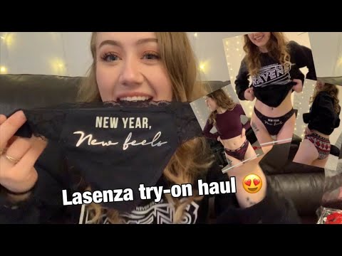 LA SENZA PANTIES TRY ON HAUL AND UNBOXING / MY FIRST La Senza Try on