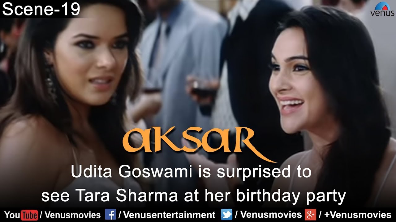 Udita Goswami is surprised to see Tara Sharma at her birthday party (Aksar)