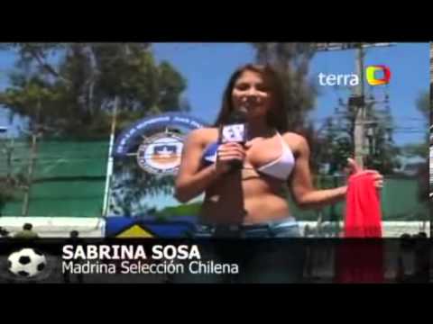 Sabrina Sosa es la nueva madrina de la Selección Chilena