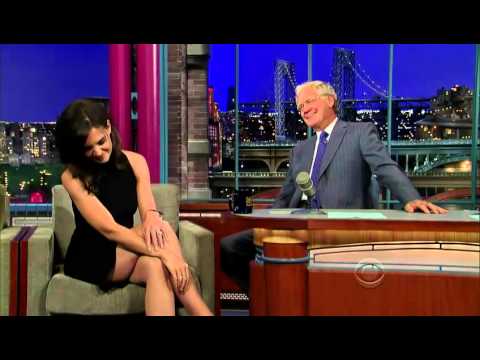 Katie Holmes on David Letterman HD