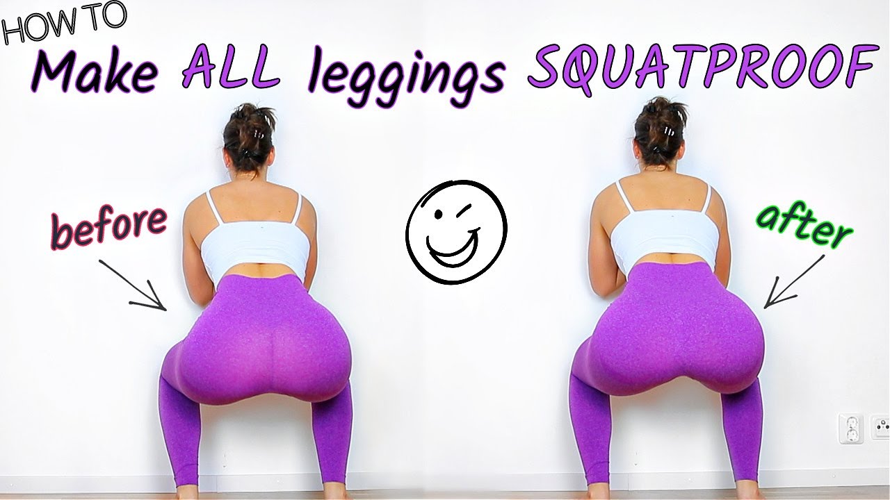 GAME CHANGER! HOW TO GET ALL LEGGINGS SQUATPROOF - YES İT REALLY WORKS!