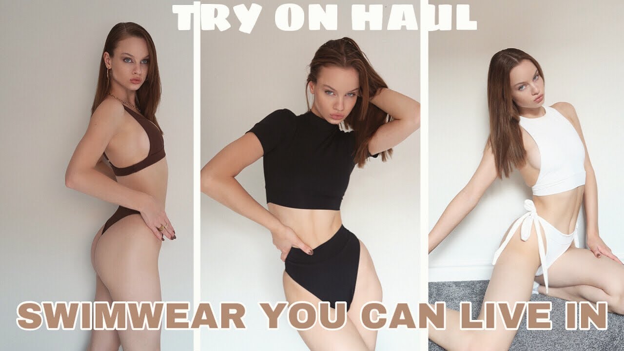 SWİMWEAR THAT YOU CAN LİVE İN! TRY-ON HAUL FT. MOMMA LABEL