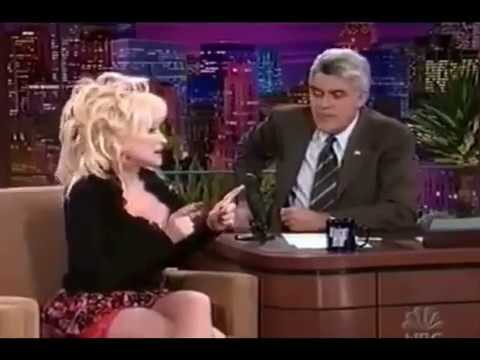 Dolly Flexing the Boobs on Leno  October