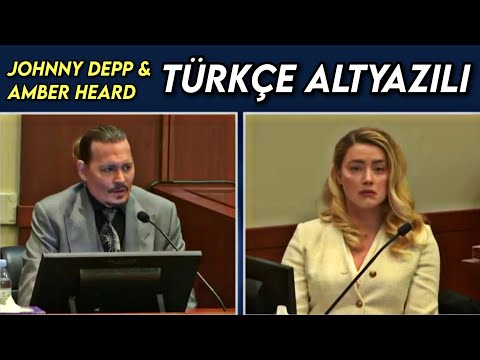 Johnny Depp, Amber Heard'ün Yaptıklarından Bahsediyor / türkçe altyazılı / Mahkeme Görüntüleri