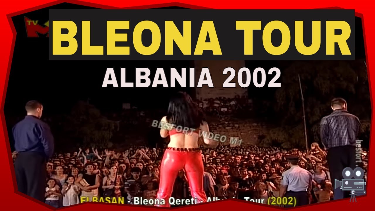Bleona Qereti - Fansat ne Albania Tour 2002 (Exkluzive)