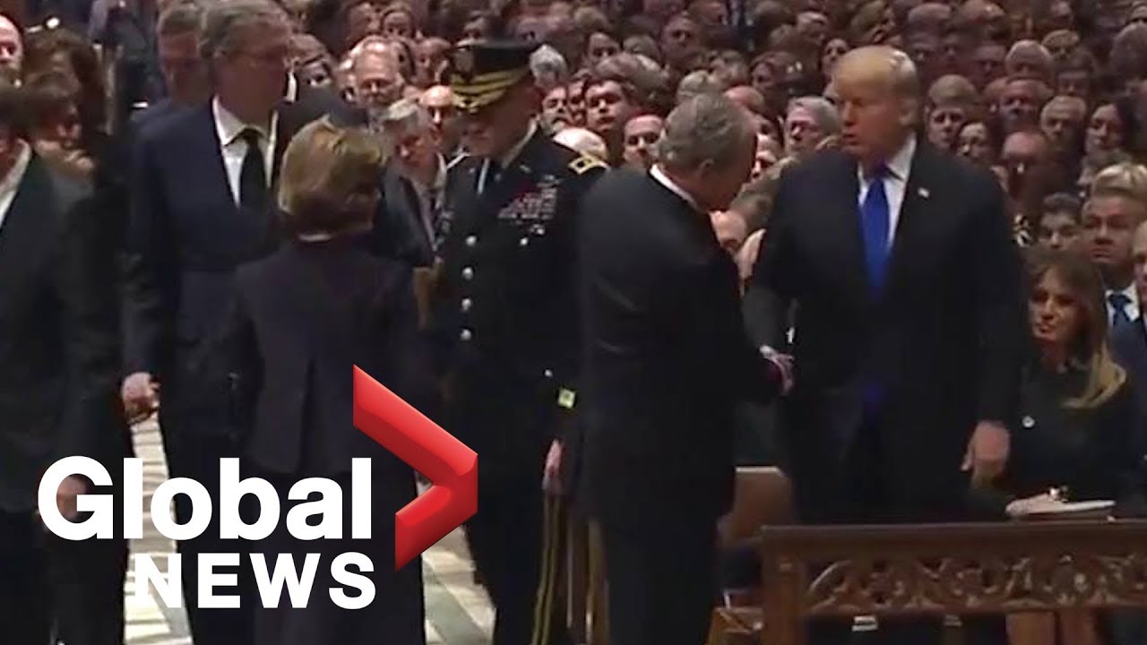 bush-funeral-george-w-bush-greets-trump-former-presidents