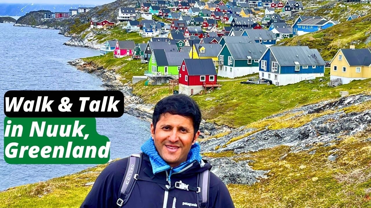 Exploring Nuuk, Greenland (Walking Tour in Nuuk, the Capital of Greenland) - Travel vlog