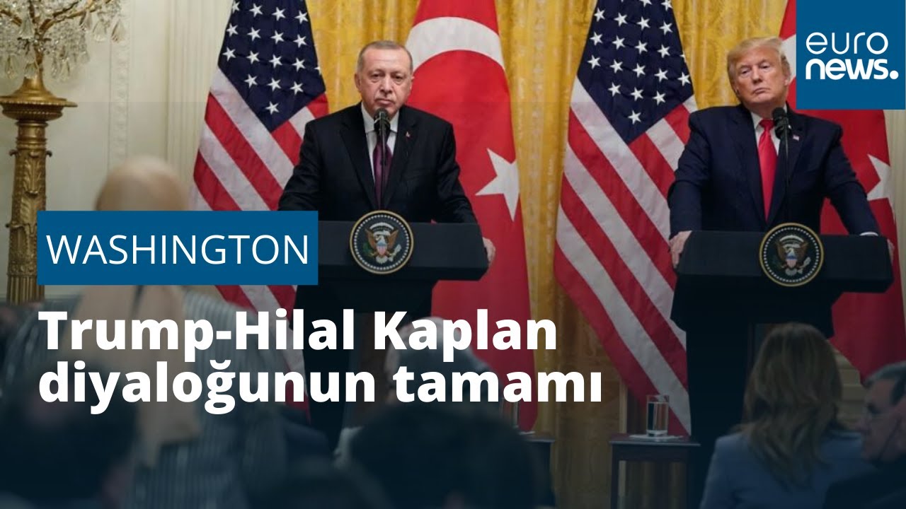 Siz gazeteci olduğunuza emin misiniz  Donald Trump   Hilal Kaplan diyaloğunun tamamı