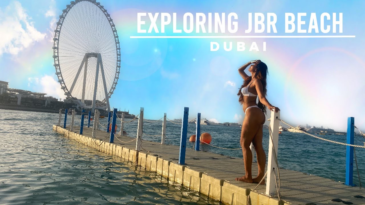EXPLORING JBR BEACH DUBAI | BOSSLADY SHRUTİ | 2021