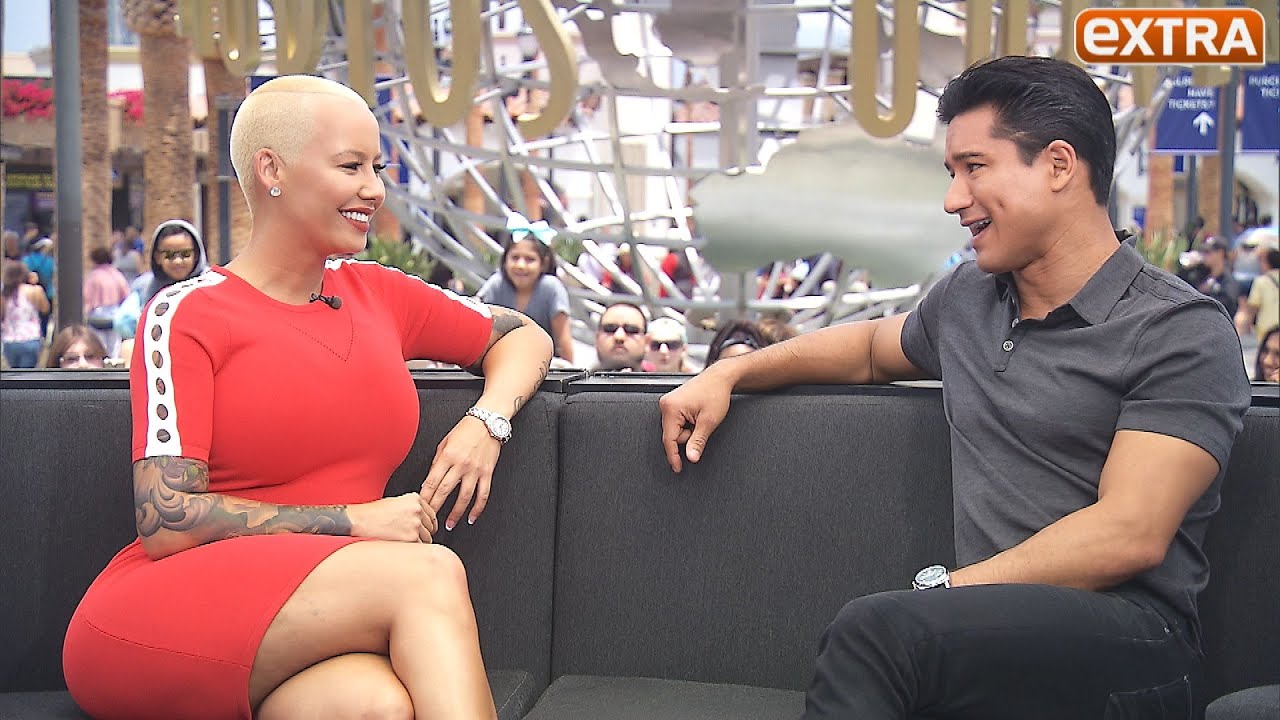 Amber Rose Puts Mario Lopez in the Hot Seat with Blush-Worthy Bedroom Question