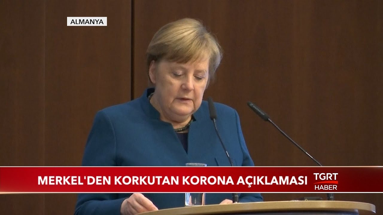 Merkel'den Korkutan Koronavirüs Açıklaması!