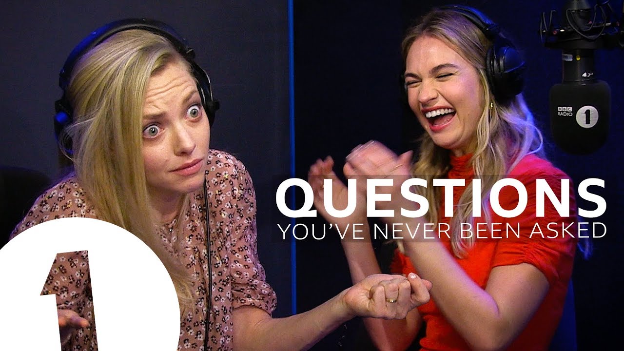 Lily James answer questions they've never been asked