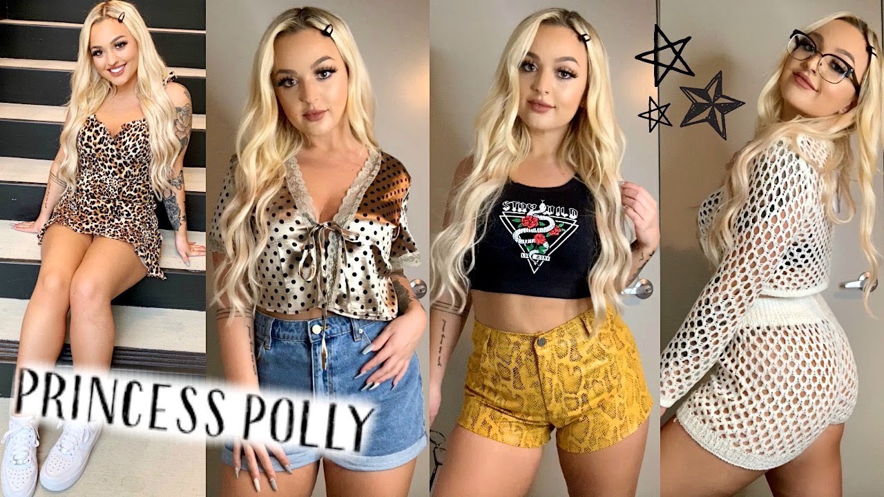 tryıng on $600 worth of prıncess polly clothes | huge summer haul
