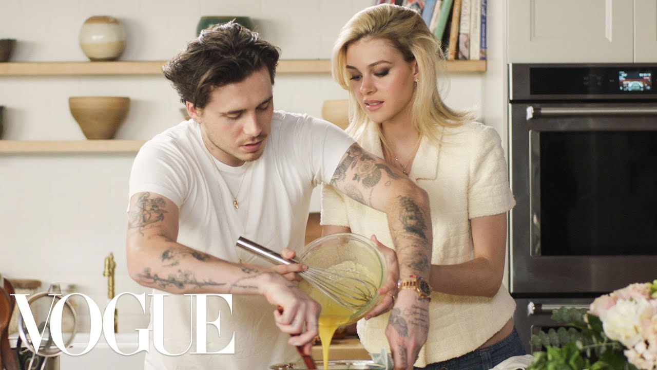 Brooklyn Beckham  Nicola Peltz Make Valentine’s Dinner | Vogue