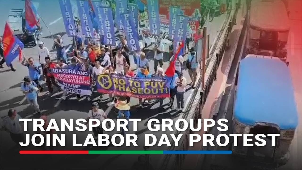 Transport groups join Labor Day protest | ABS-CBN News