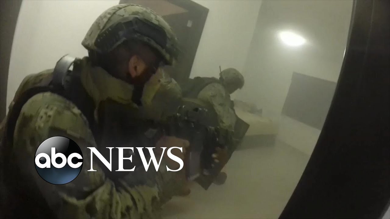 El Chapo | GoPro Helmet POV Footage of Raid Capturing Joaquin Guzman