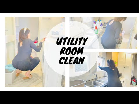 Clean With Me | Utility Room Clean | Kate Berry | Relaxing