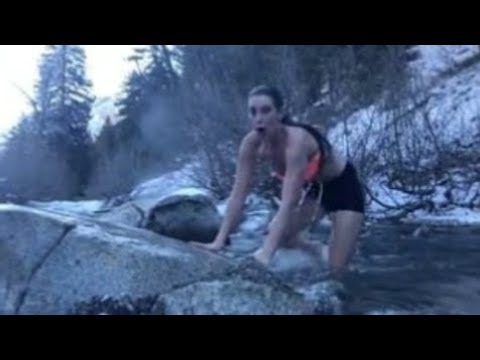 Video:Scout Willis jumps into hot springs at Frenchman's Bend Idaho