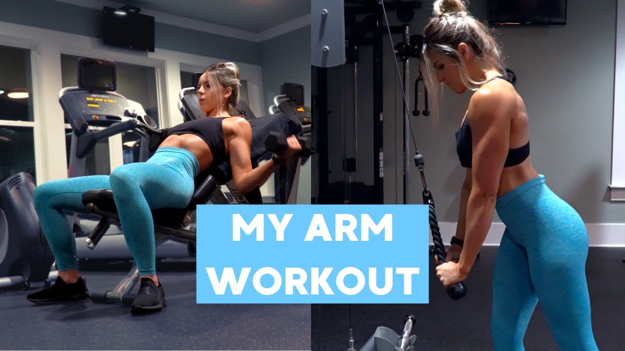 MY ARM DAY WORKOUT // TARGET YOUR BİCEPS AND TRİCEPS!