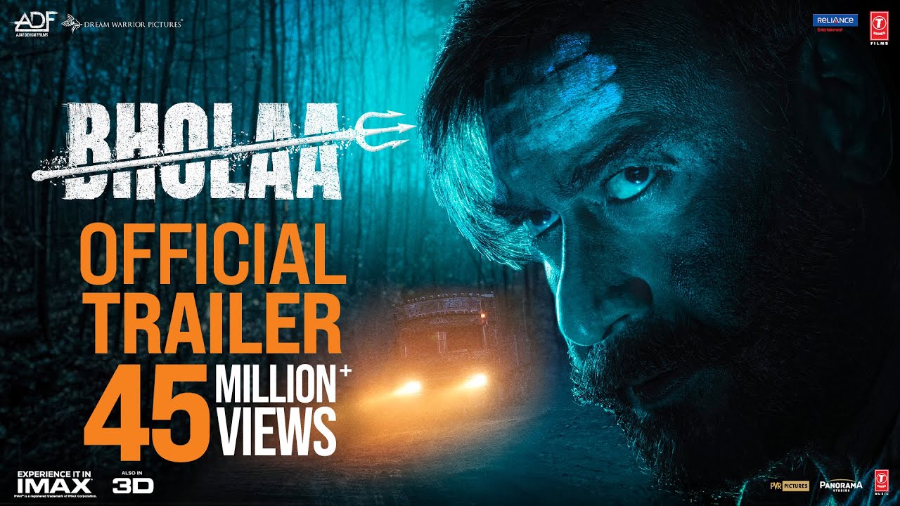 BHOLAA OFFİCİAL TRAİLER | AJAY DEVGN | TABU | BHOLAA IN IMAX 3D | 30TH MARCH 2023