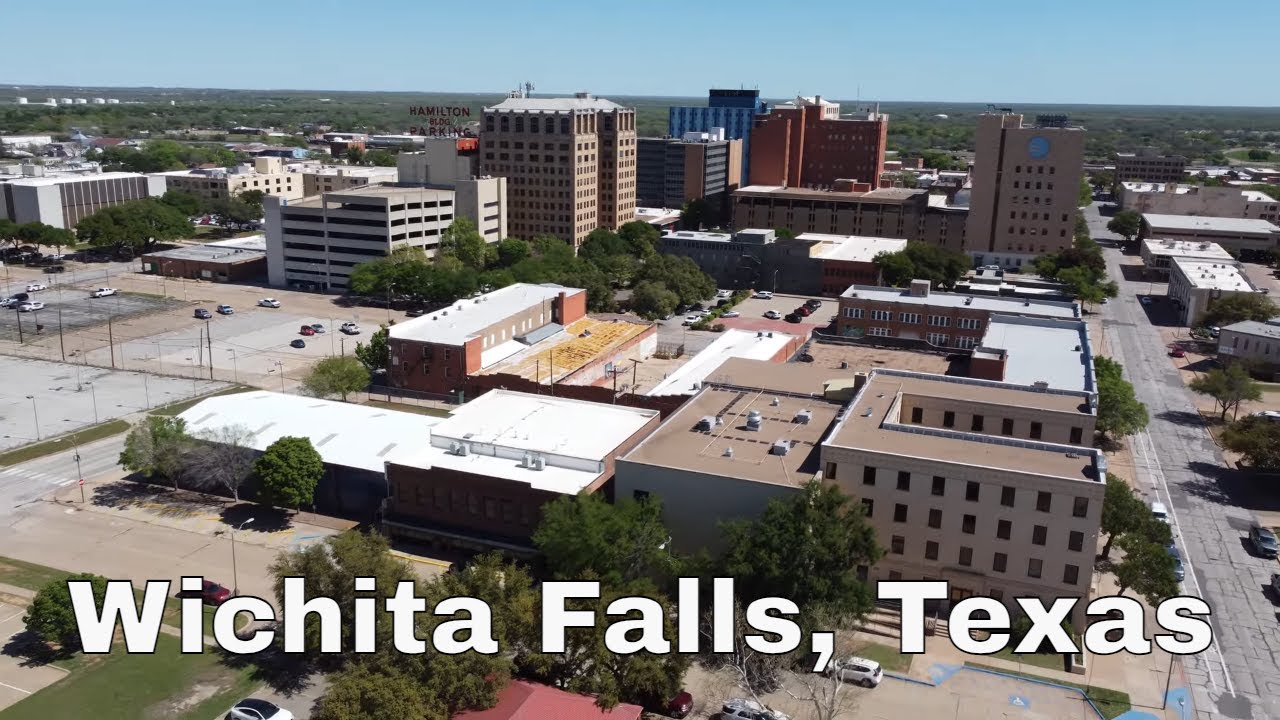 DİSCOVER WİCHİTA FALLS TEXAS FROM THE SKY WİTH A DRONE!