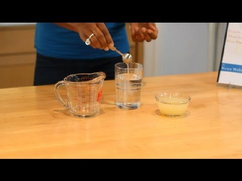 Can You Make Homemade Alkaline Water Using Lemons? : Veggies  Fruit