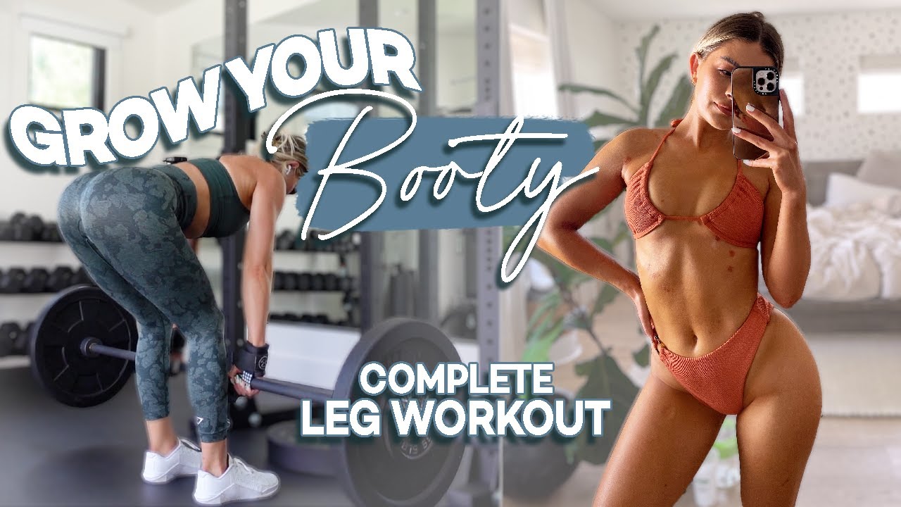 THE ULTIMATE LEG AND BOOTY GROWING WORKOUT | FULL WORKOUT EXPLAİNED