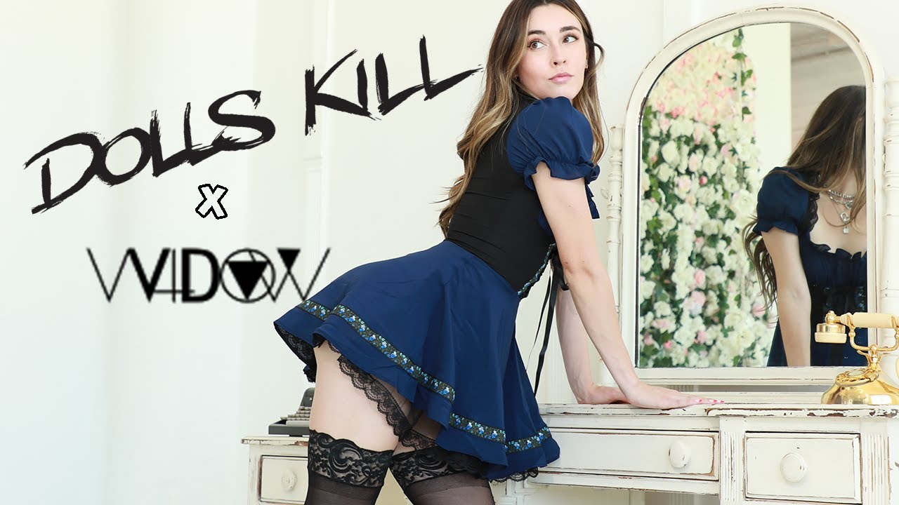 ⚰️☠️dolls kill wıdow goth fashion haul ✟